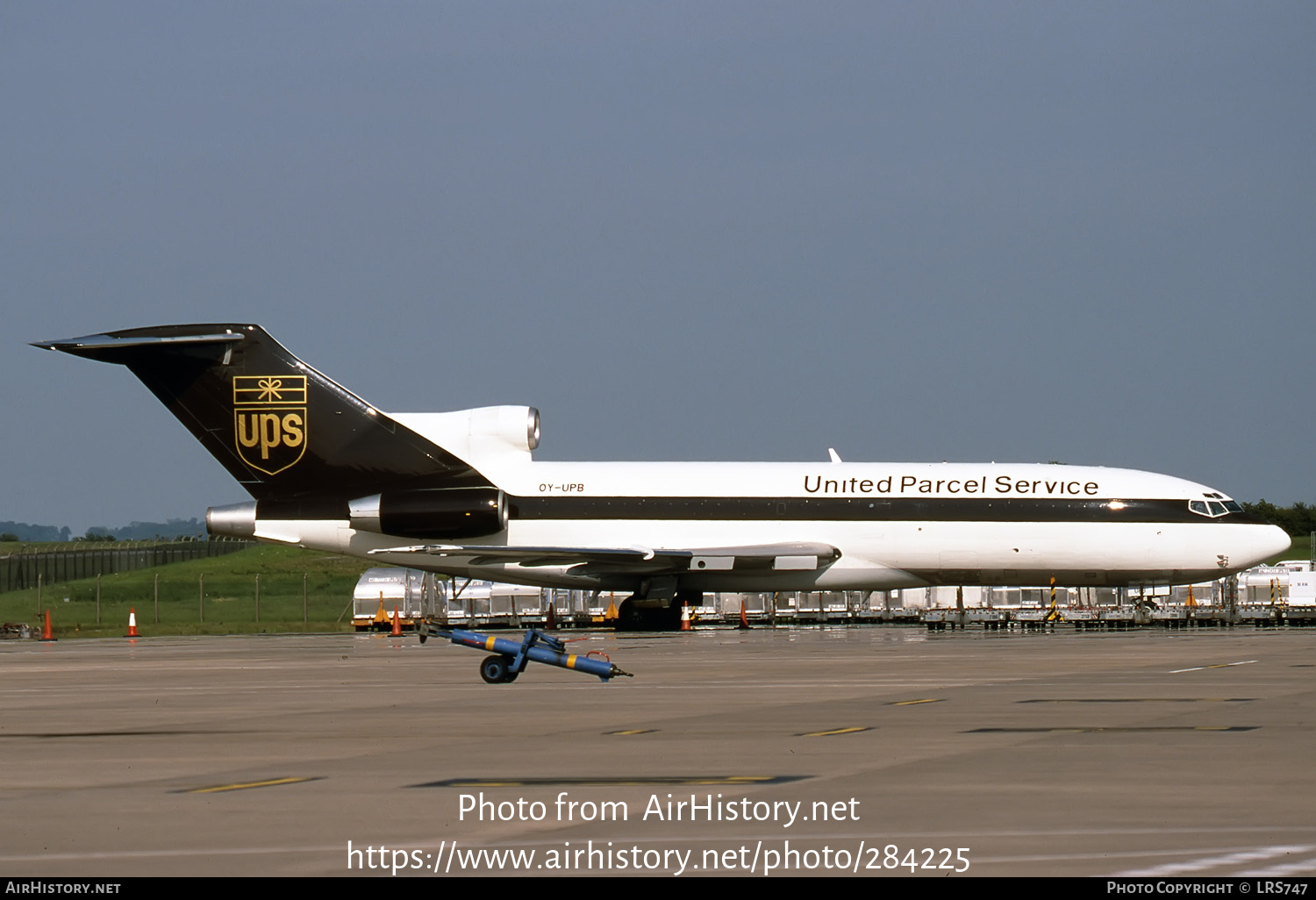 Aircraft Photo of OY-UPB | Boeing 727-180C(QF) | United Parcel Service - UPS | AirHistory.net #284225