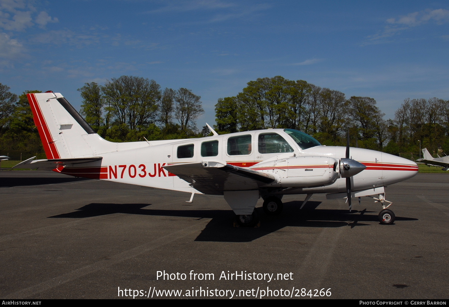 Aircraft Photo of N703JK | Beech 58 Baron | AirHistory.net #284266