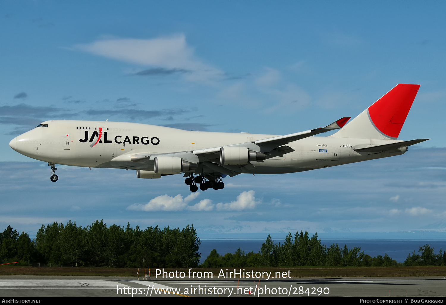 Aircraft Photo of JA8902 | Boeing 747-446(BCF) | Japan Airlines - JAL Cargo | AirHistory.net #284290