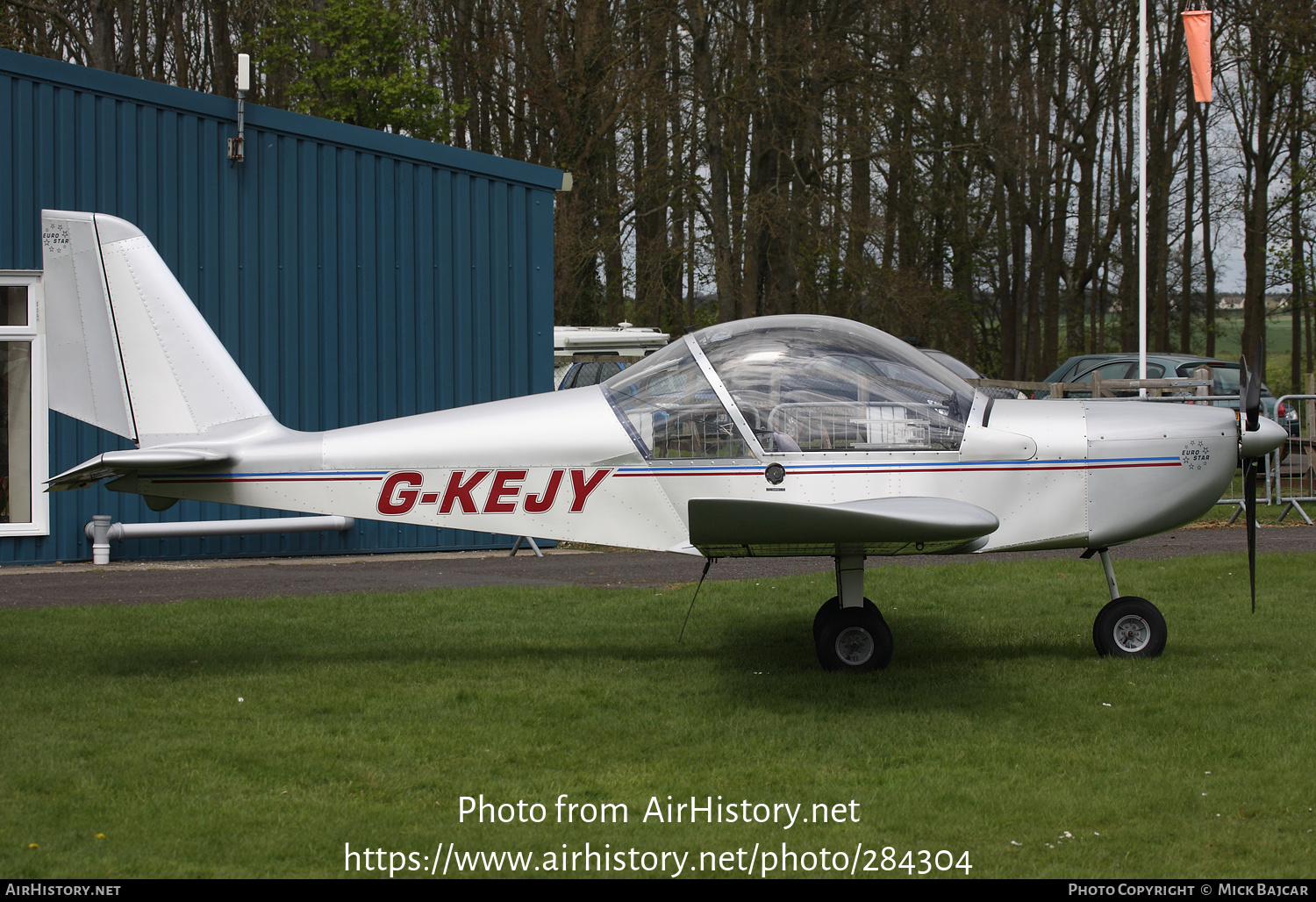 Aircraft Photo of G-KEJY | Cosmik EV-97 TeamEurostar UK | AirHistory.net #284304