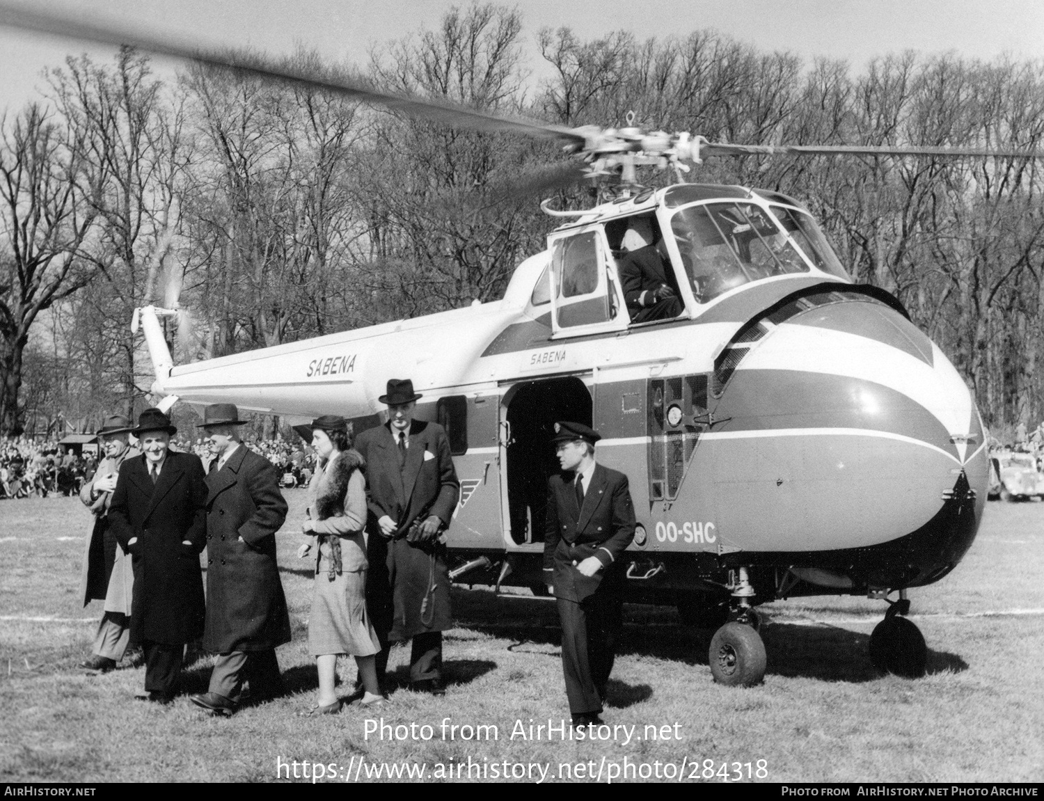 Aircraft Photo of OO-SHC | Sikorsky S-55 | Sabena | AirHistory.net #284318