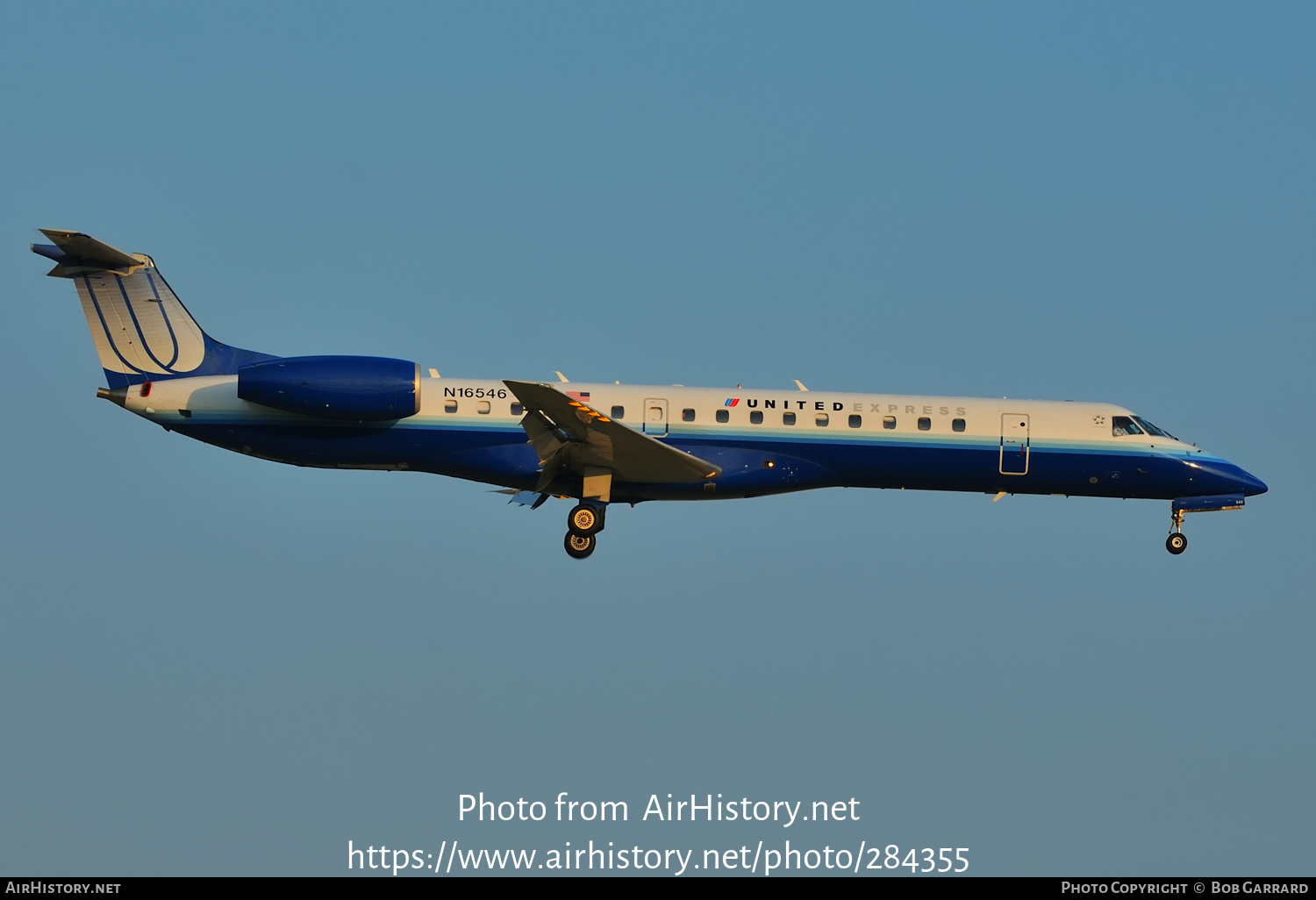 Aircraft Photo of N16546 | Embraer ERJ-145LR (EMB-145LR) | United Express | AirHistory.net #284355