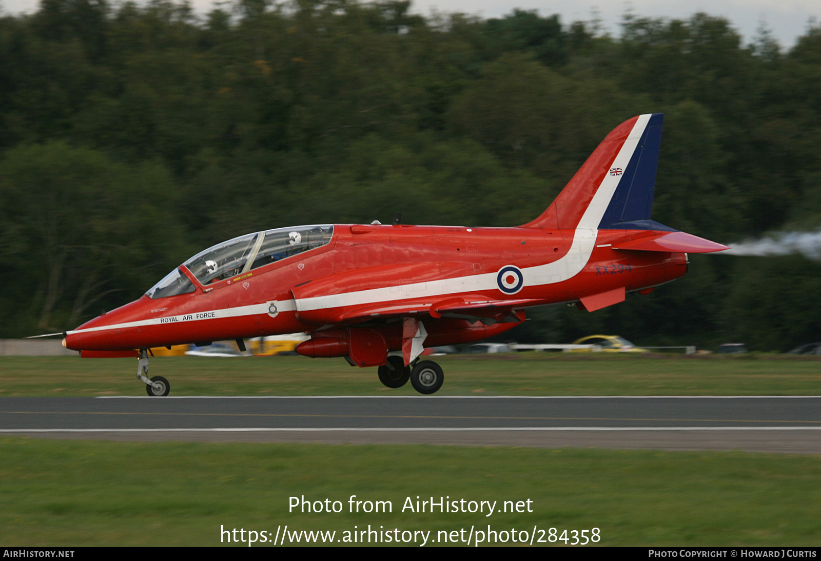 Aircraft Photo of XX294 | British Aerospace Hawk T1 | UK - Air Force | AirHistory.net #284358