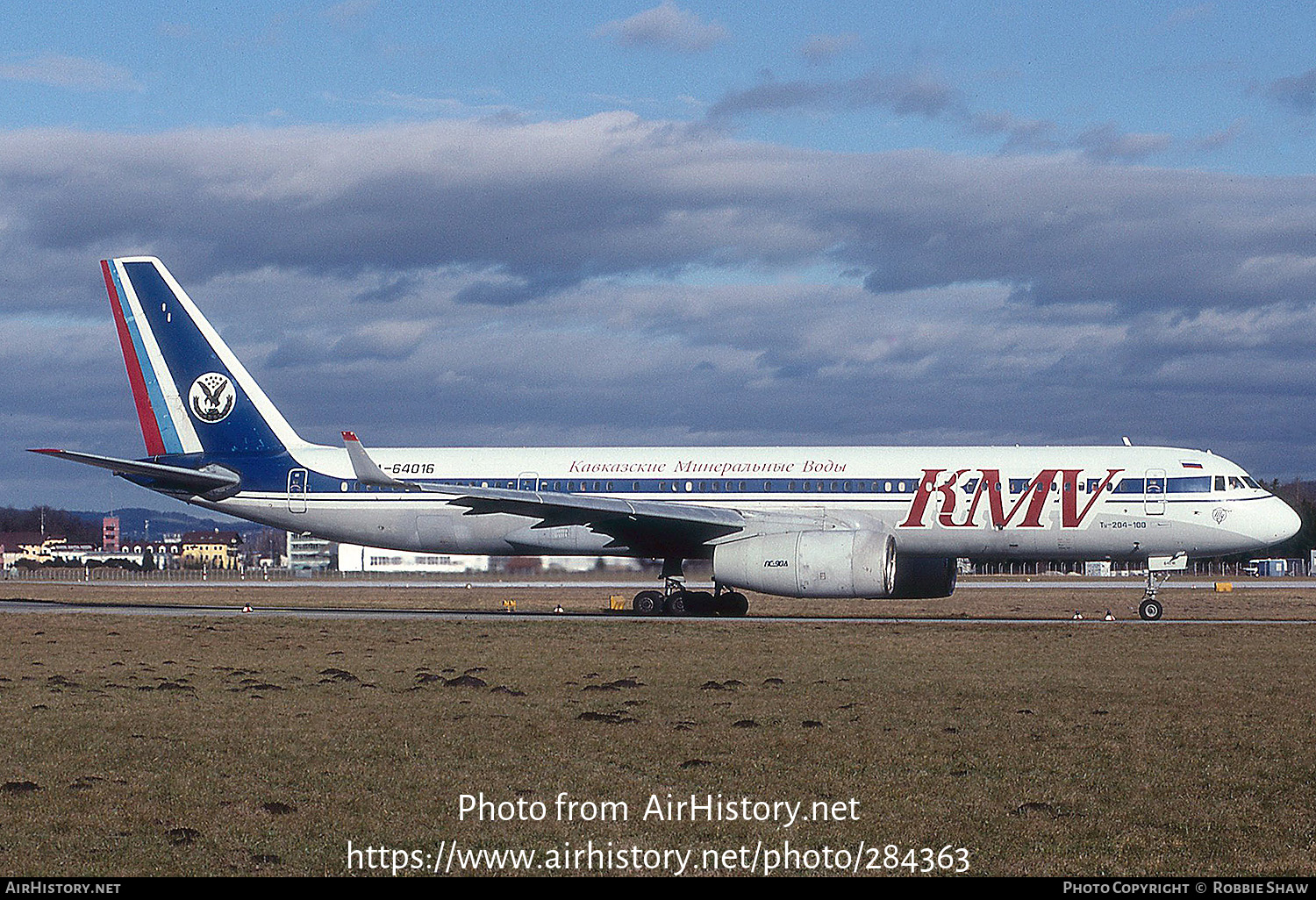 Aircraft Photo of RA-64016 | Tupolev Tu-204-100 | KMV - Kavkazskie Mineralnye Vody | AirHistory.net #284363