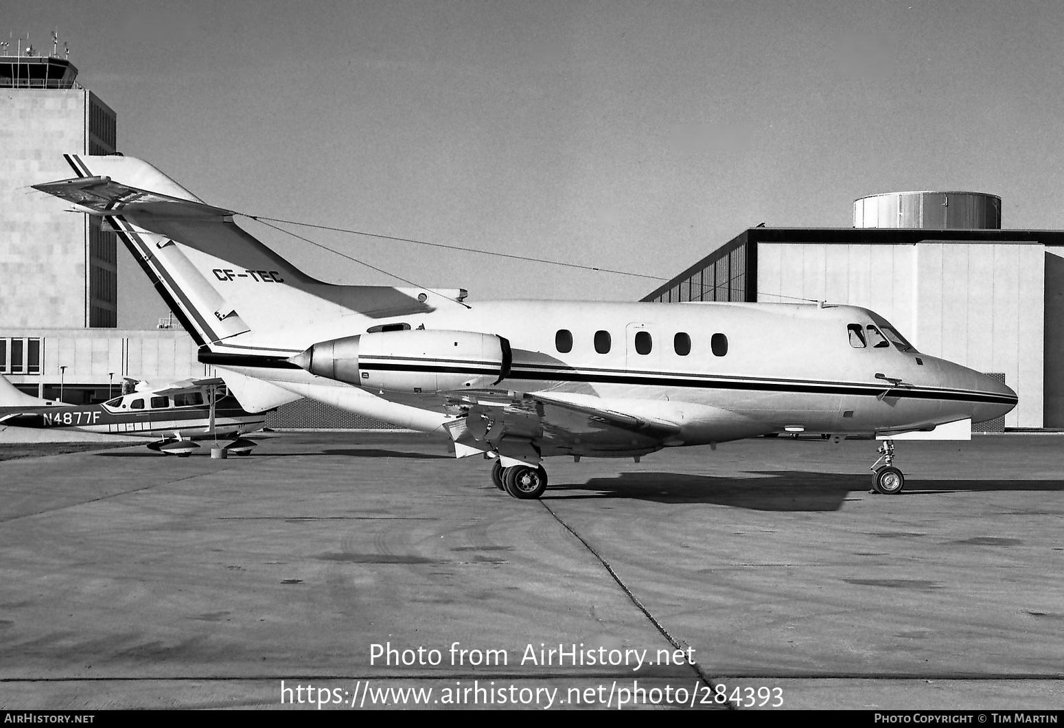 Aircraft Photo of CF-TEC | Hawker Siddeley HS-125-400A | AirHistory.net #284393