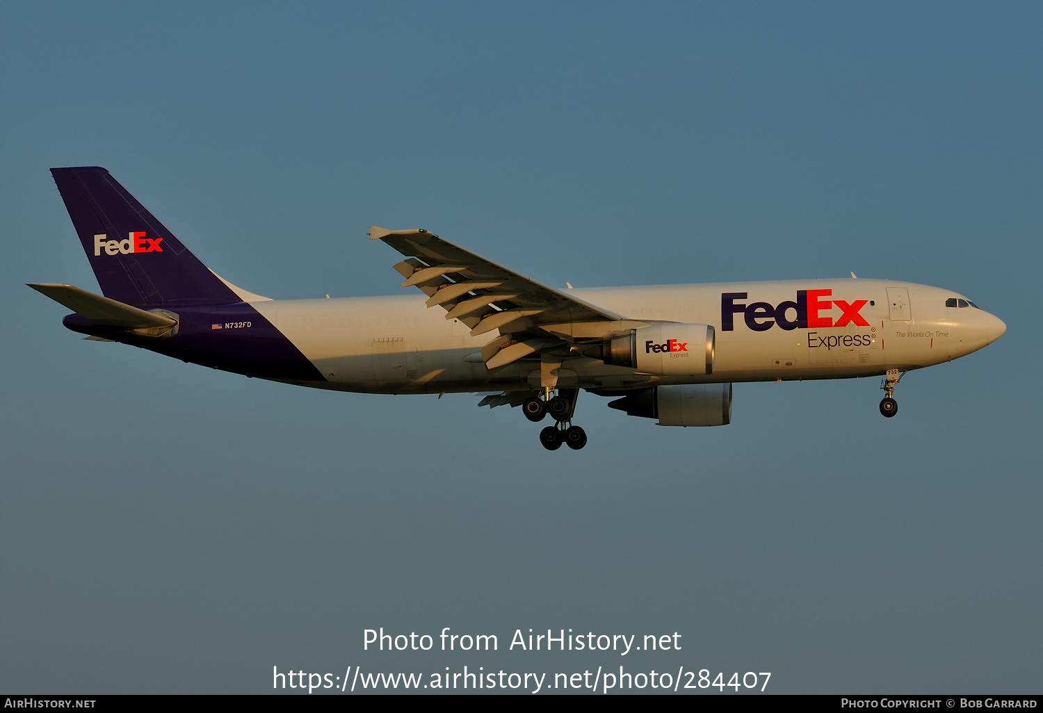 Aircraft Photo of N732FD | Airbus A300B4-605R(F) | FedEx Express - Federal Express | AirHistory.net #284407