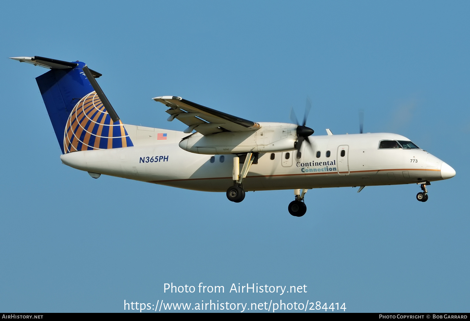 Aircraft Photo of N365PH | Bombardier DHC-8-202Q Dash 8 | Continental Connection | AirHistory.net #284414