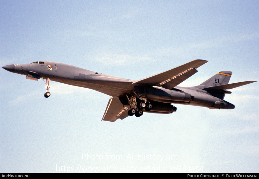 Aircraft Photo of 86-0113 | Rockwell B-1B Lancer | USA - Air Force | AirHistory.net #284454