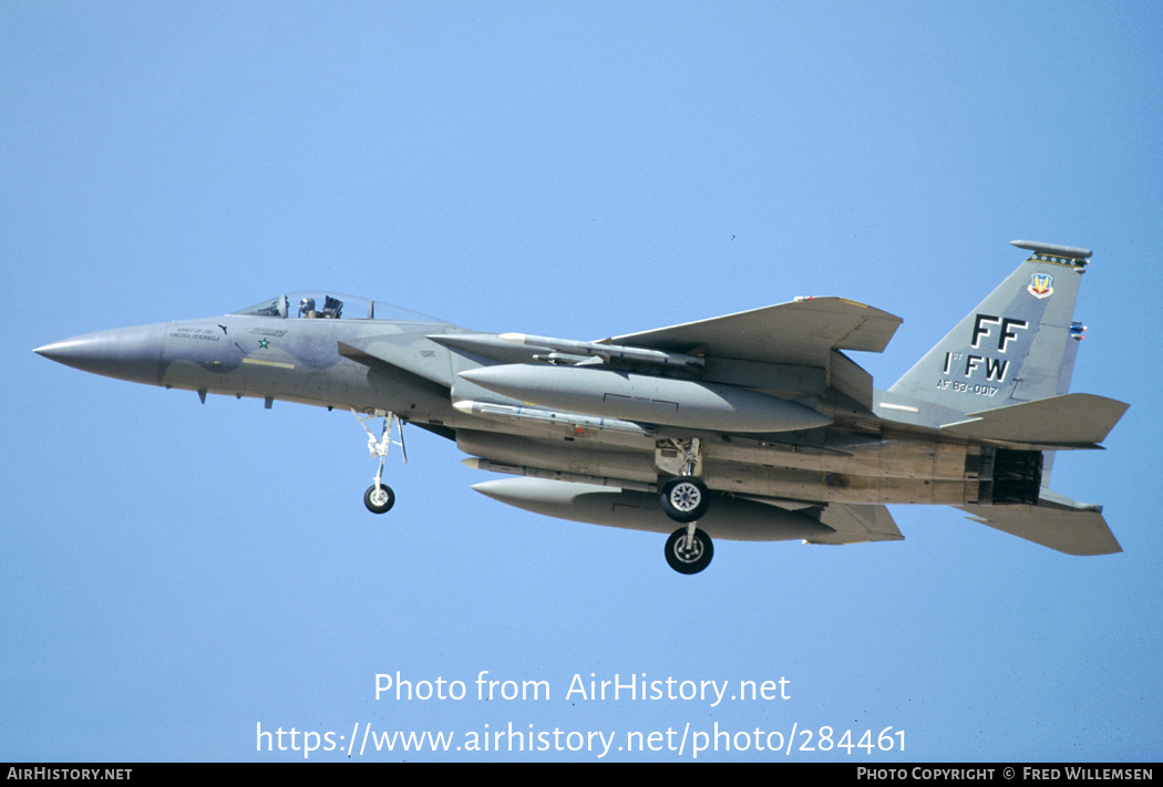 Aircraft Photo of 83-0017 | McDonnell Douglas F-15C Eagle | USA - Air Force | AirHistory.net #284461