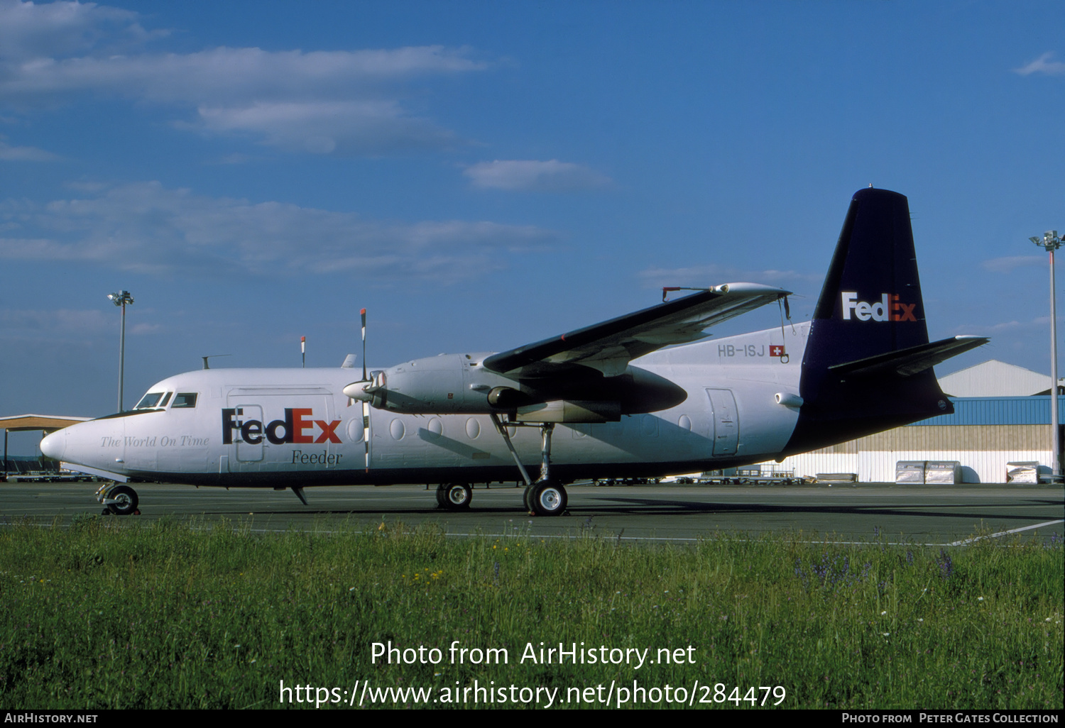 Aircraft Photo of HB-ISJ | Fokker F27-600 Friendship | FedEx Feeder | AirHistory.net #284479