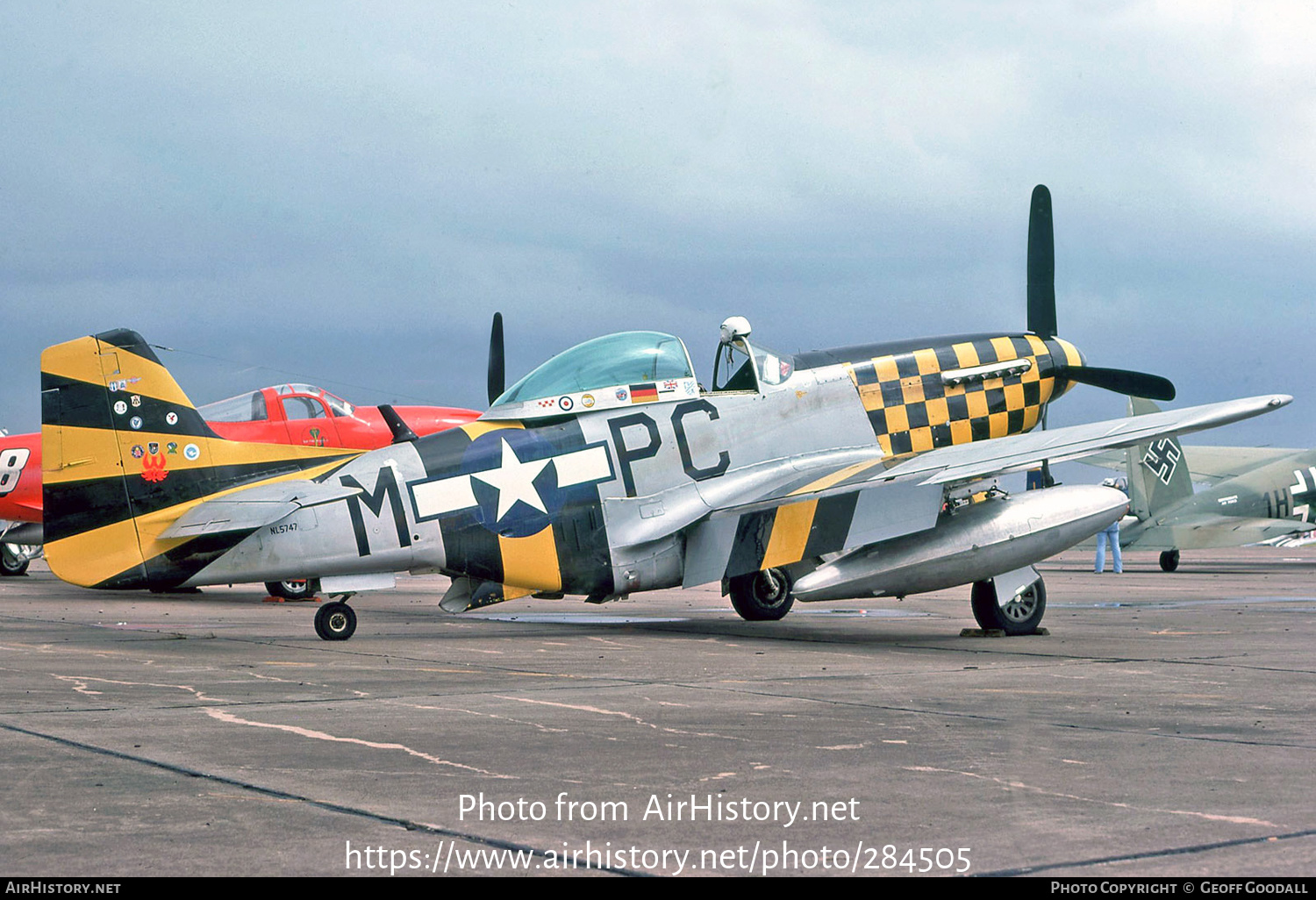 Aircraft Photo of N5747 / NL5747 | North American P-51D Mustang | USA - Air Force | AirHistory.net #284505