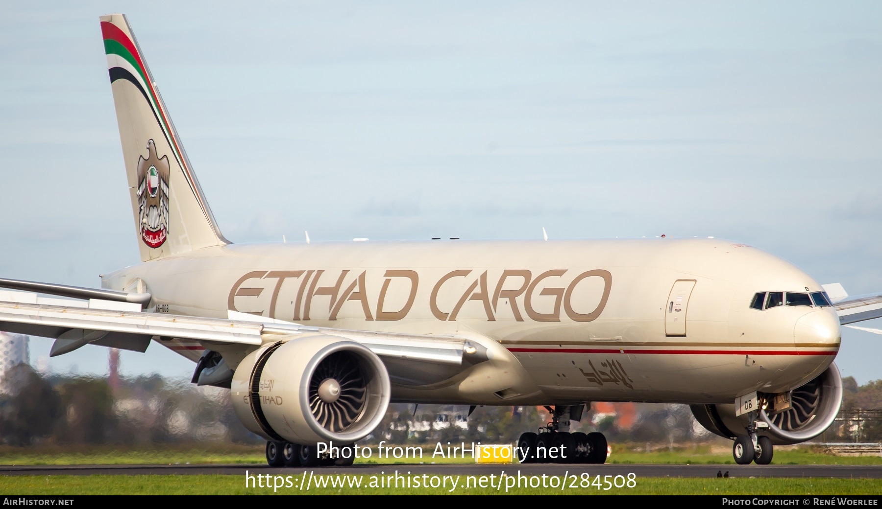 Aircraft Photo of A6-DDB | Boeing 777-FFX | Etihad Airways Cargo | AirHistory.net #284508