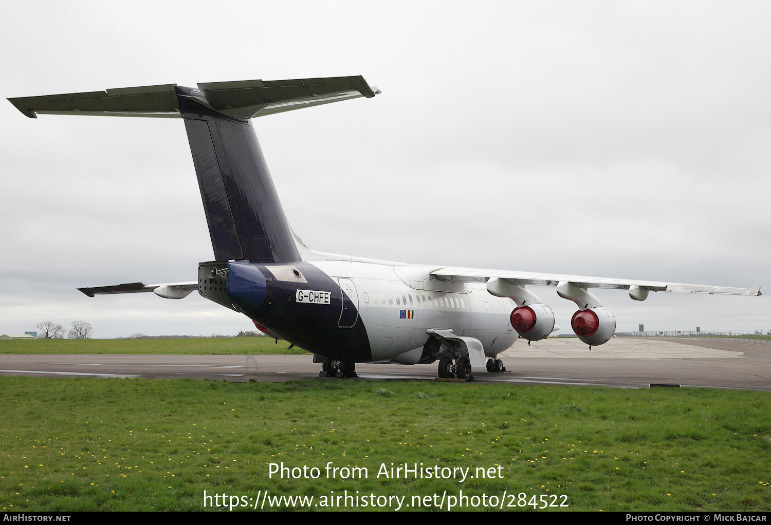 Aircraft Photo of G-CHFE | British Aerospace Avro 146-RJ85 | AirHistory.net #284522