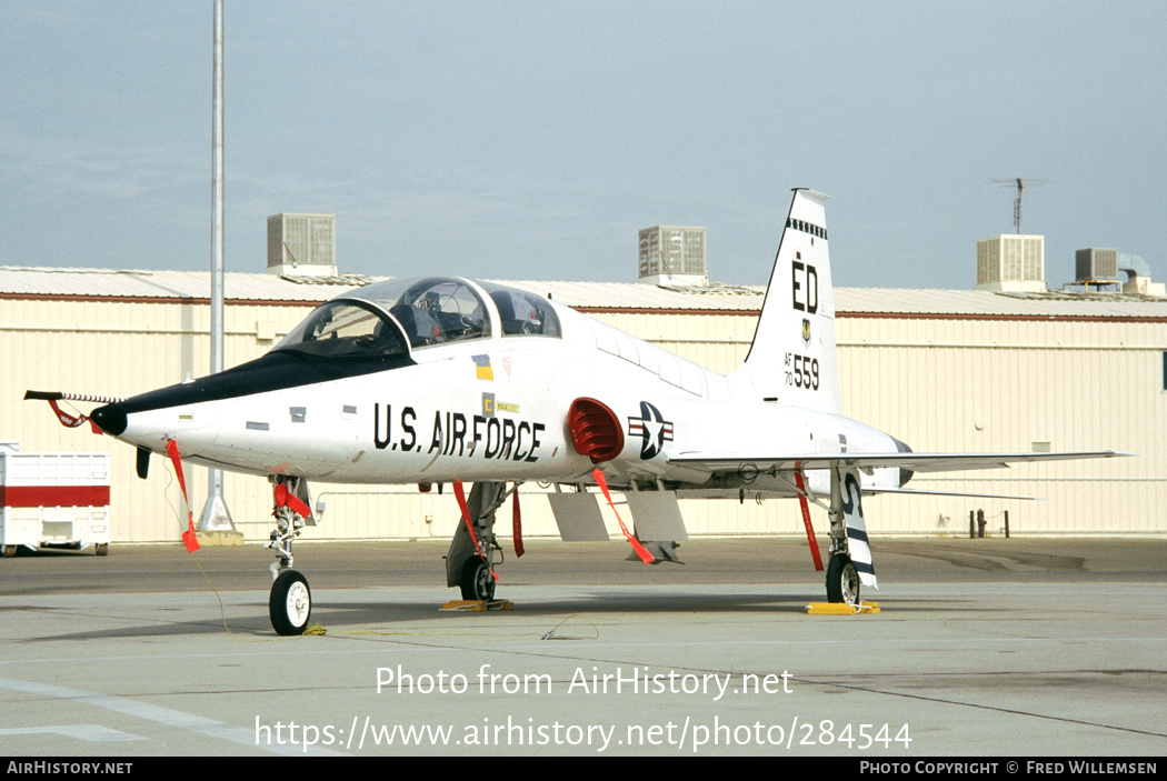 Aircraft Photo of 70-1559 / AF70-559 | Northrop T-38A Talon | USA - Air Force | AirHistory.net #284544