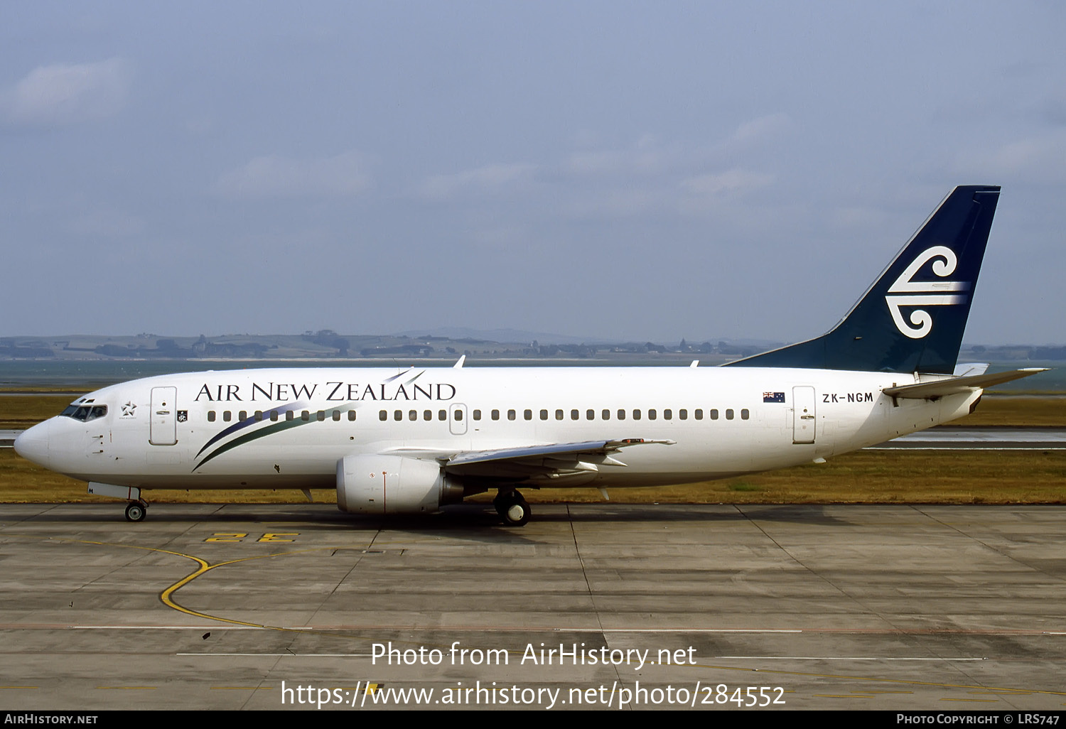 Aircraft Photo of ZK-NGM | Boeing 737-3K2 | Air New Zealand | AirHistory.net #284552