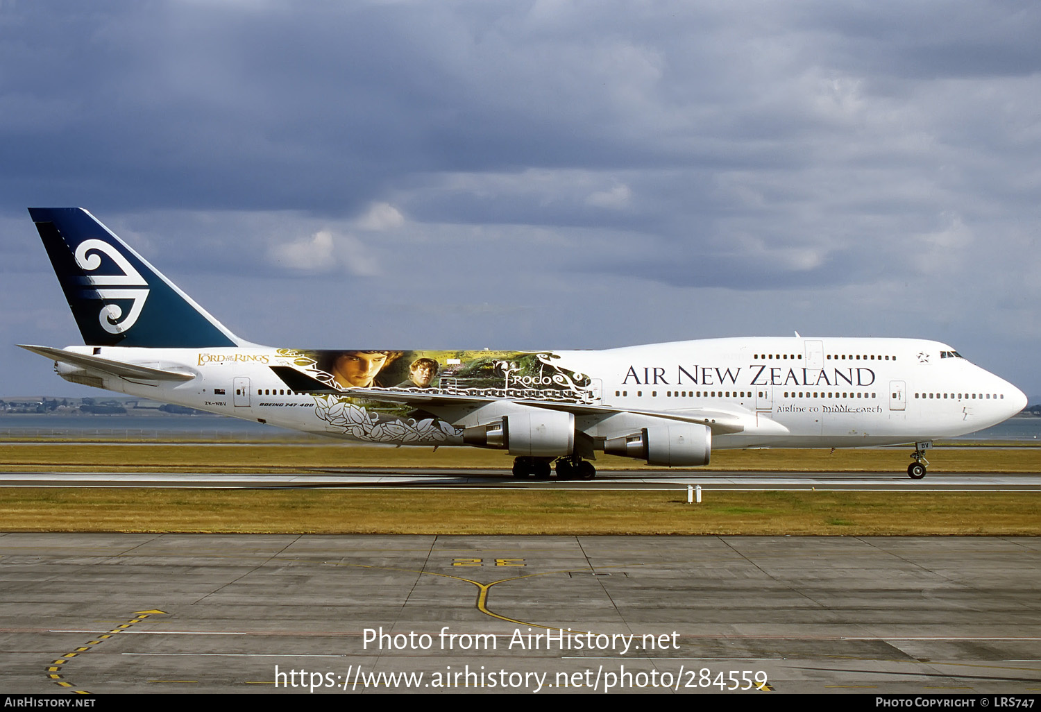 Aircraft Photo of ZK-NBV | Boeing 747-419 | Air New Zealand | AirHistory.net #284559