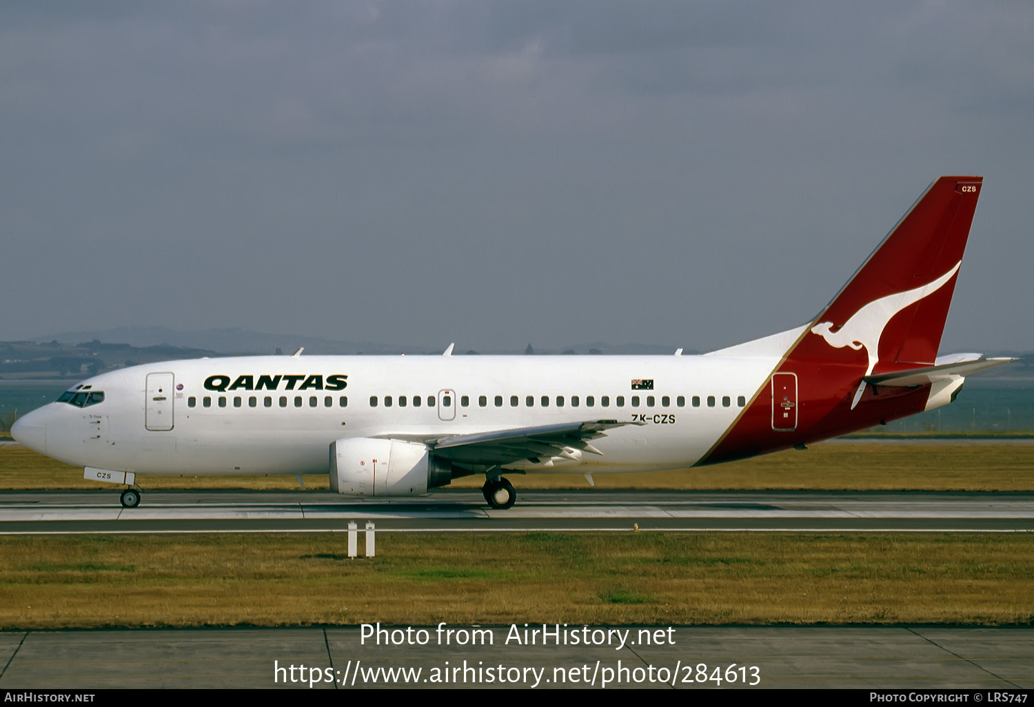 Aircraft Photo of ZK-CZS | Boeing 737-33A | Qantas | AirHistory.net #284613