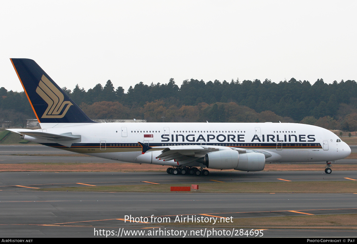 Aircraft Photo of 9V-SKG | Airbus A380-841 | Singapore Airlines | AirHistory.net #284695