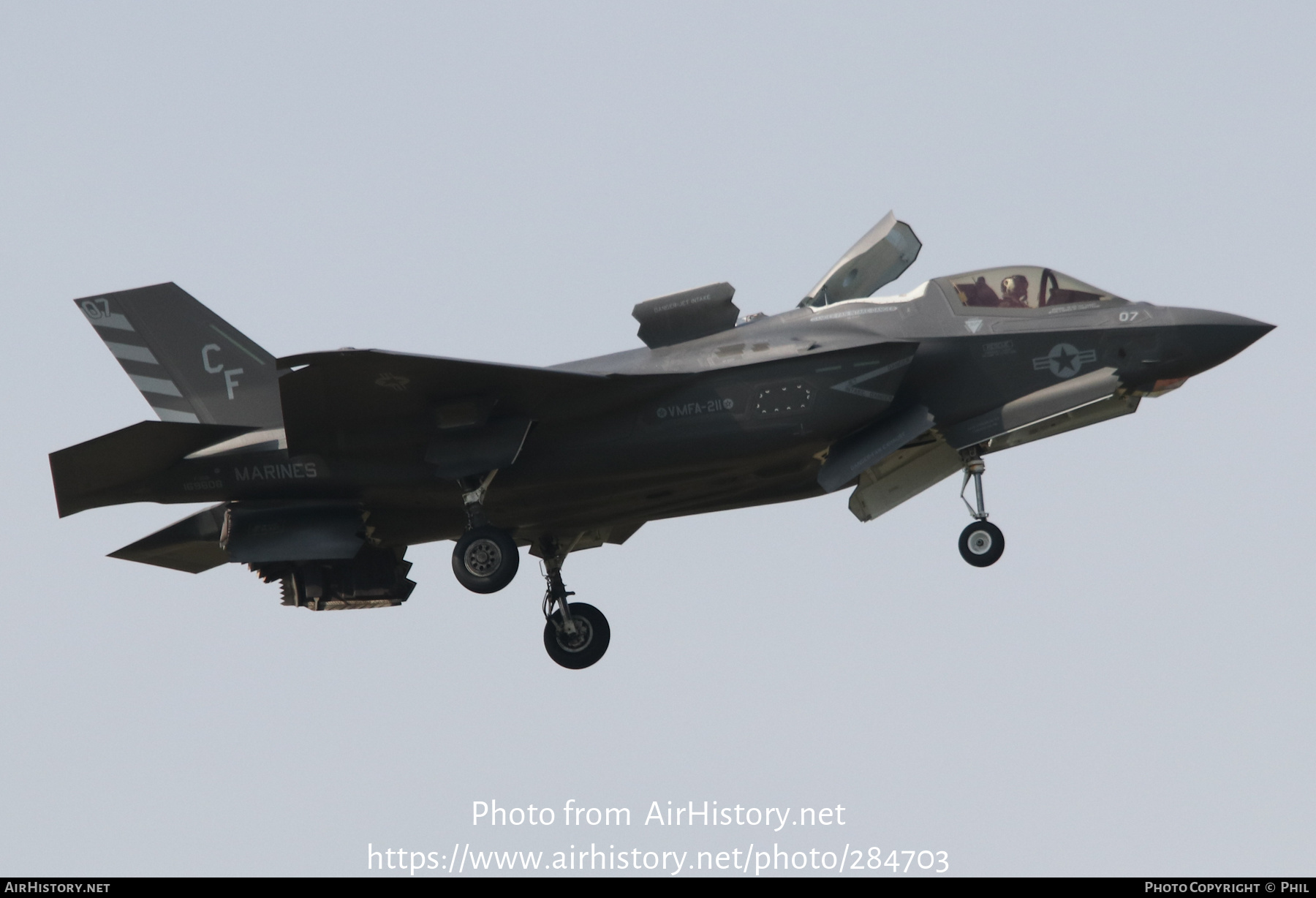 Aircraft Photo of 169608 | Lockheed Martin F-35B Lightning II | USA - Marines | AirHistory.net #284703