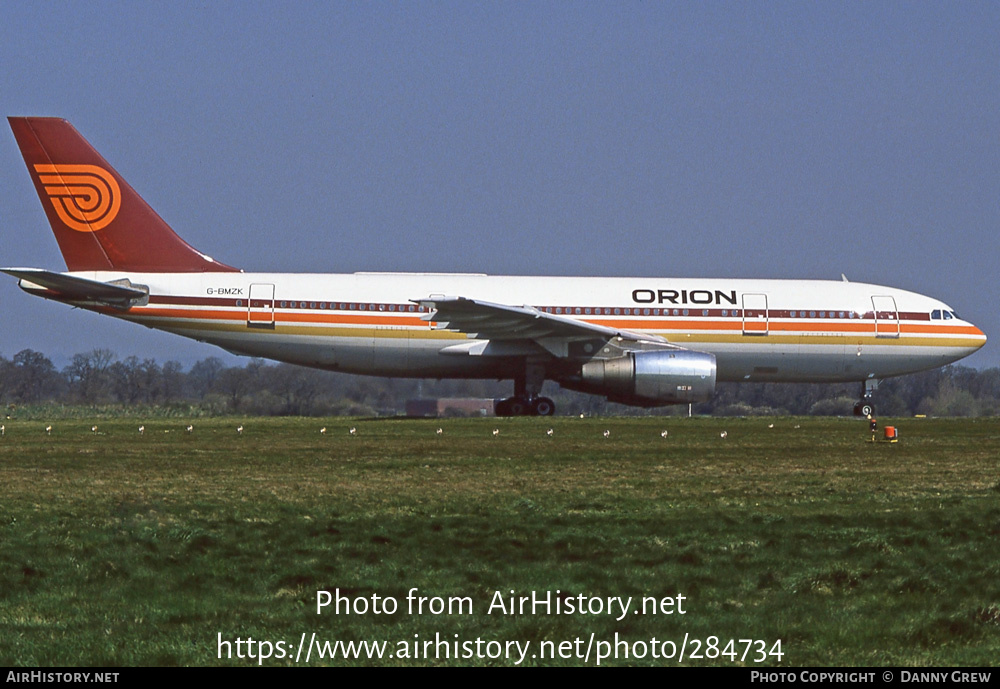 Aircraft Photo of G-BMZK | Airbus A300B4-203 | Orion Airways | AirHistory.net #284734