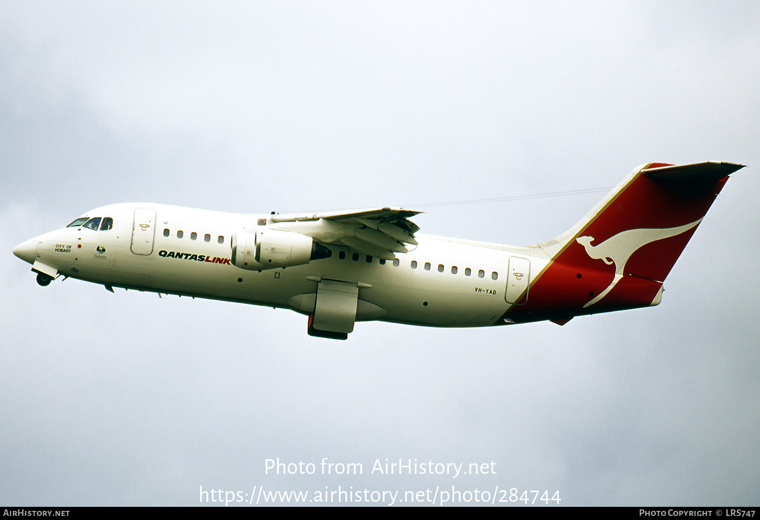 Aircraft Photo of VH-YAD | British Aerospace BAe-146-200 | QantasLink | AirHistory.net #284744