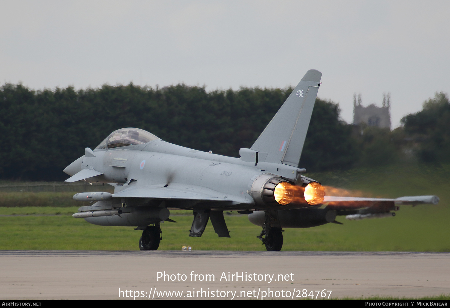 Aircraft Photo of ZK438 | Eurofighter EF-2000 Typhoon FGR4 | UK - Air Force | AirHistory.net #284767