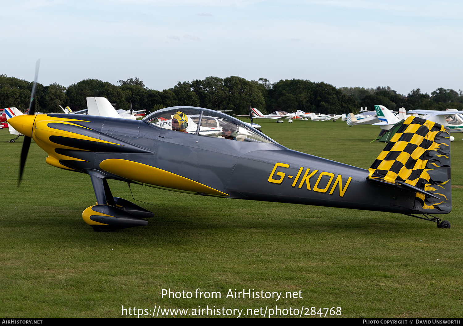 Aircraft Photo of G-IKON | Van's RV-4 | AirHistory.net #284768