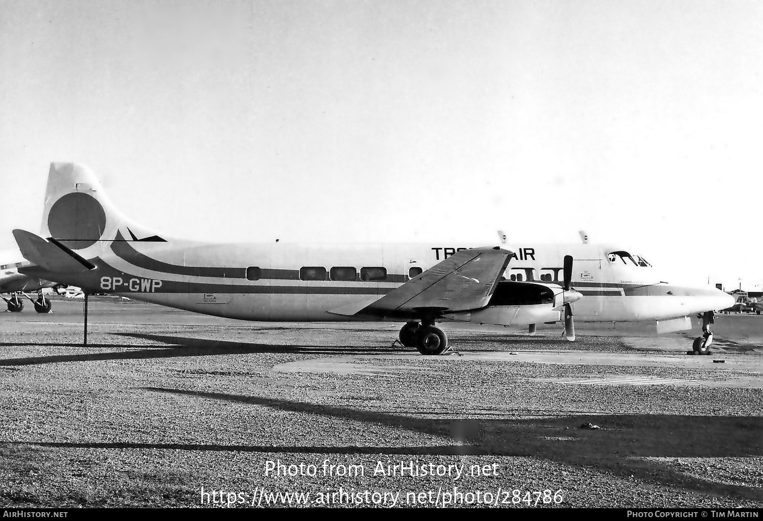 Aircraft Photo of 8P-GWP | Saunders ST-27 | Tropic Air | AirHistory.net #284786