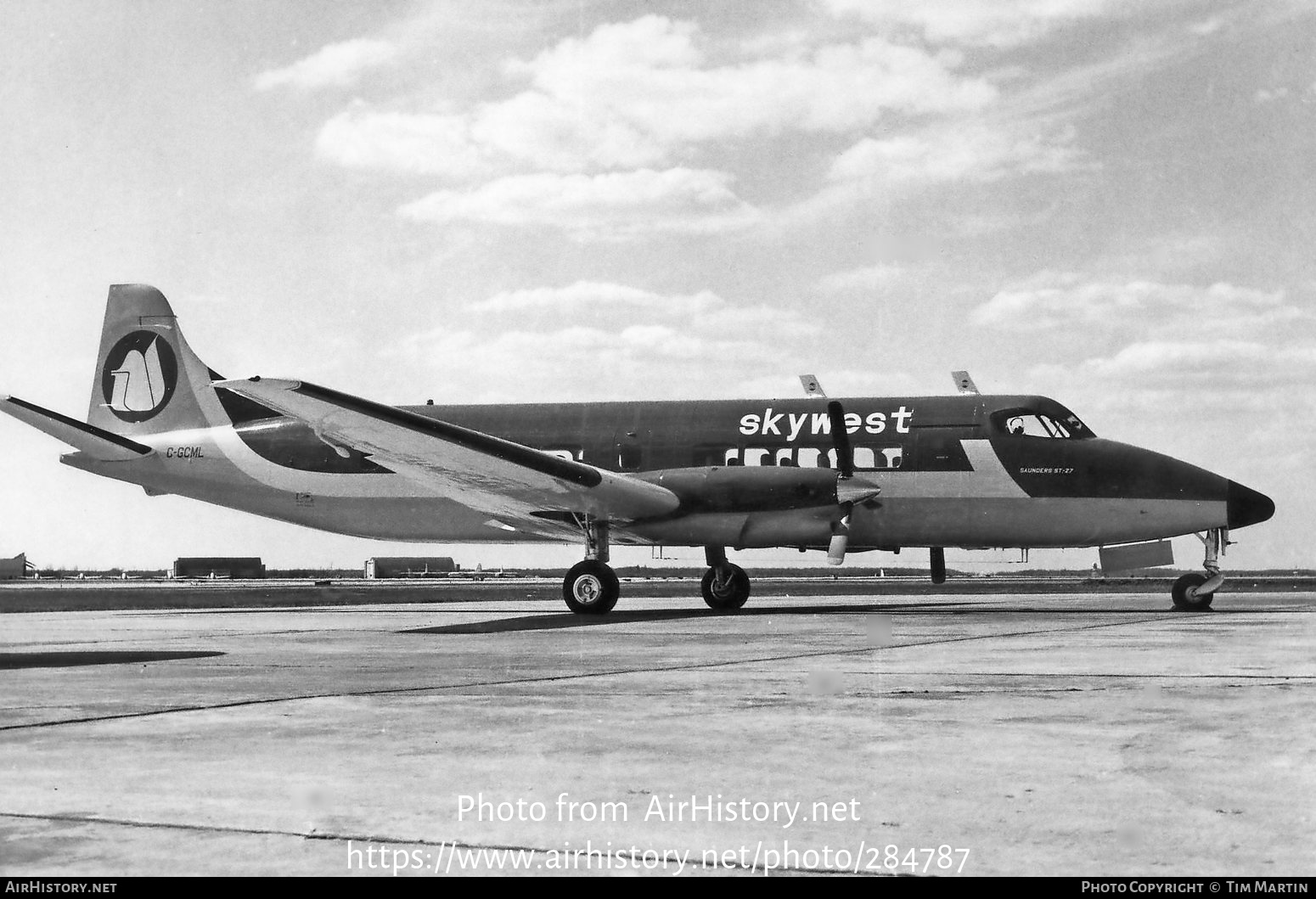 Aircraft Photo of C-GCML | Saunders ST-27 | Skywest Airlines | AirHistory.net #284787