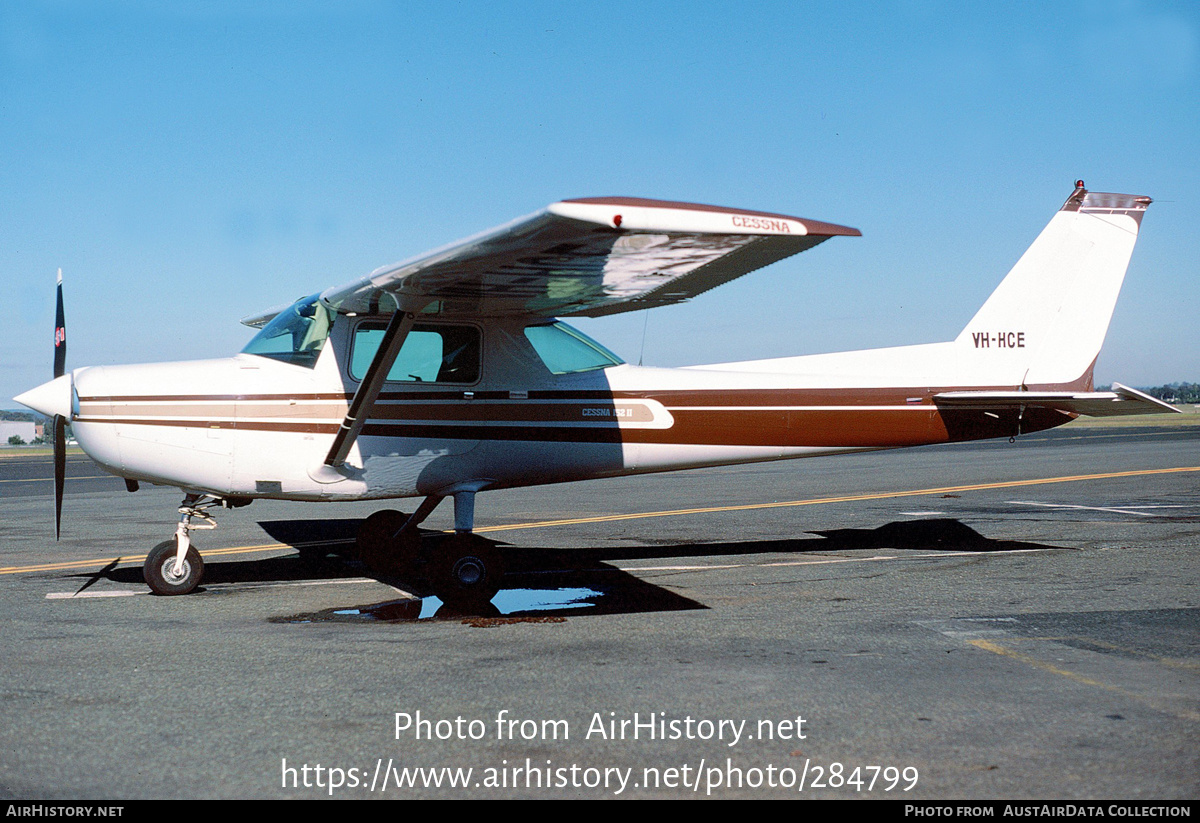 Aircraft Photo of VH-HCE | Cessna 152 | AirHistory.net #284799