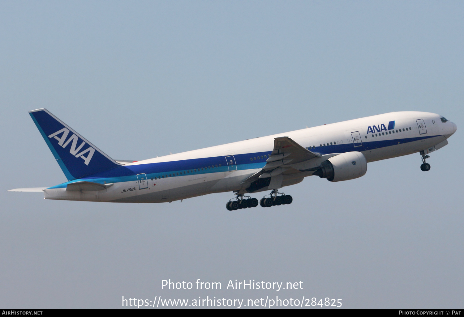 Aircraft Photo of JA708A | Boeing 777-281/ER | All Nippon Airways - ANA | AirHistory.net #284825