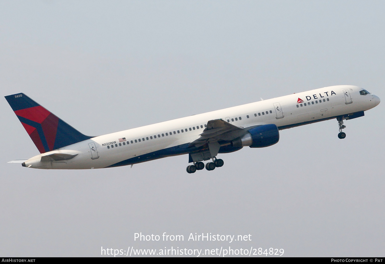 Aircraft Photo of N550NW | Boeing 757-251 | Delta Air Lines | AirHistory.net #284829