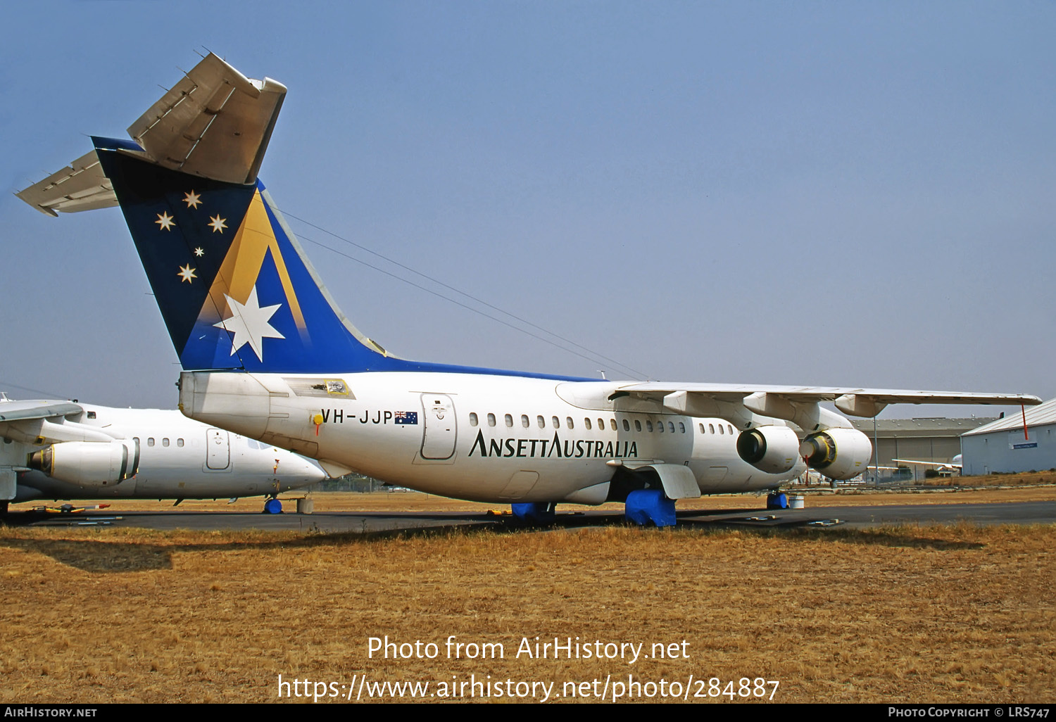 Aircraft Photo of VH-JJP | British Aerospace BAe-146-200 | Ansett Australia | AirHistory.net #284887