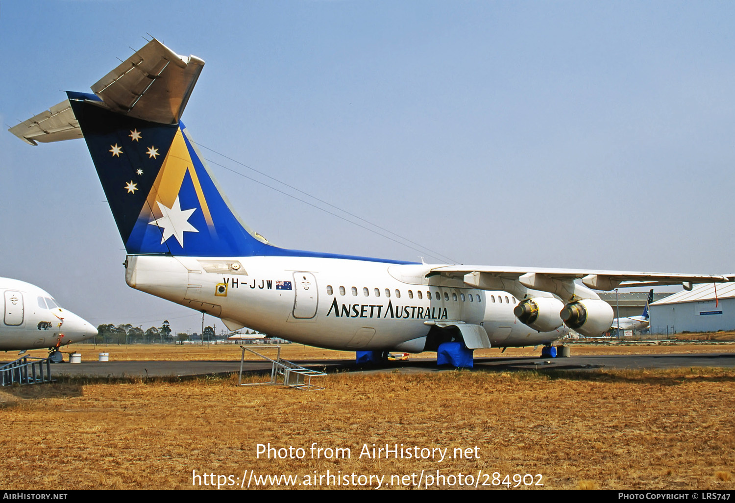 Aircraft Photo of VH-JJW | British Aerospace BAe-146-200 | Ansett Australia | AirHistory.net #284902