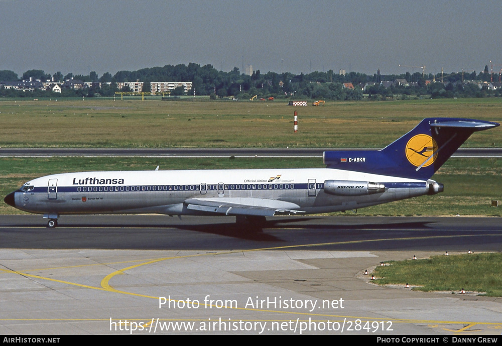 Aircraft Photo of D-ABKR | Boeing 727-230/Adv | Lufthansa | AirHistory.net #284912