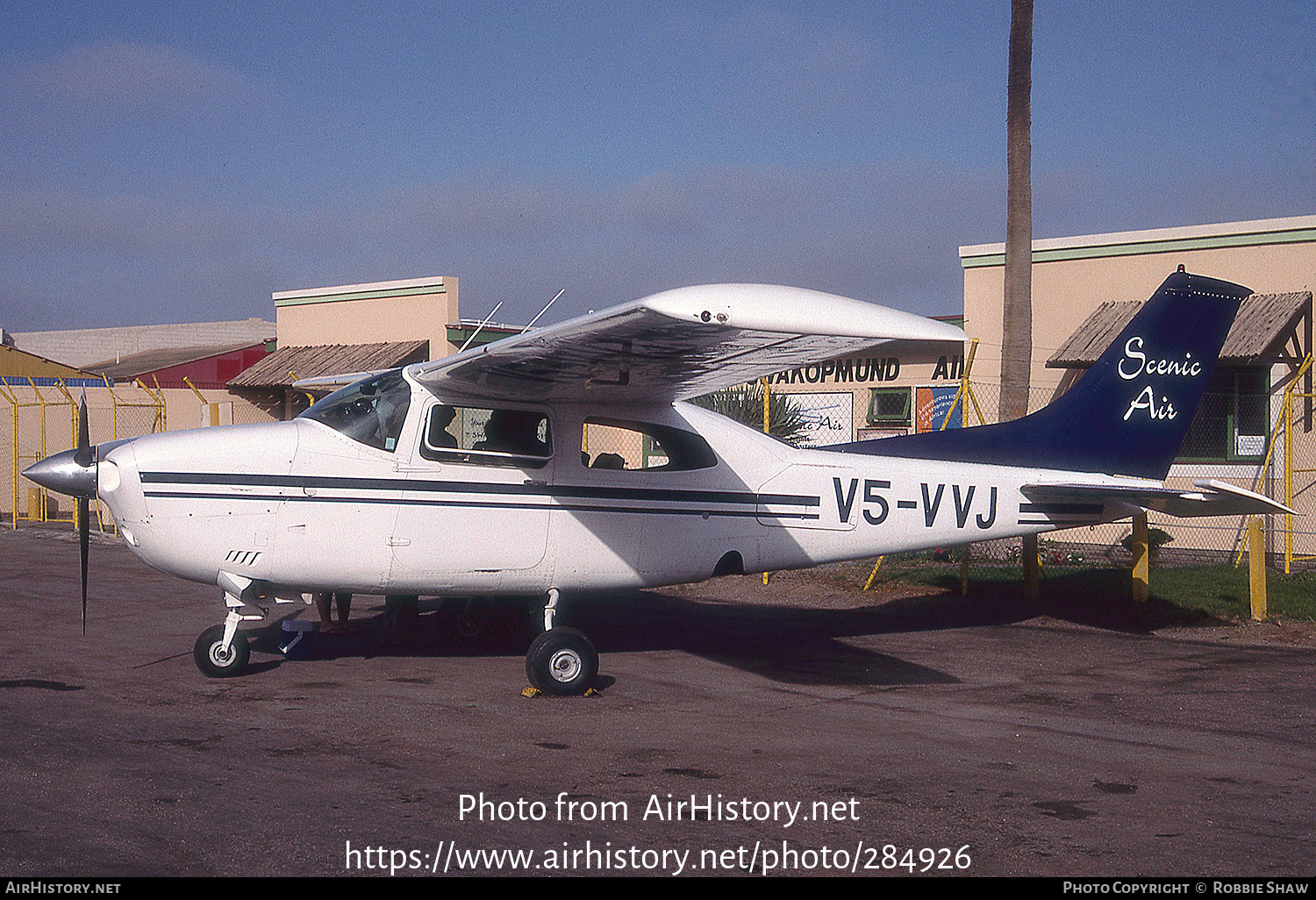 Aircraft Photo of V5-VVJ | Cessna 210L | Scenic Air | AirHistory.net #284926