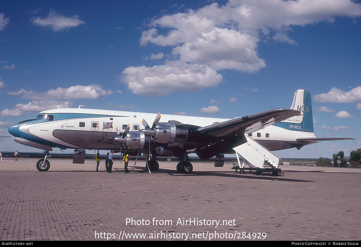 Aircraft Photo of V5-NCG | Douglas DC-6B | NCA - Namibia Commercial Aviation | AirHistory.net #284929