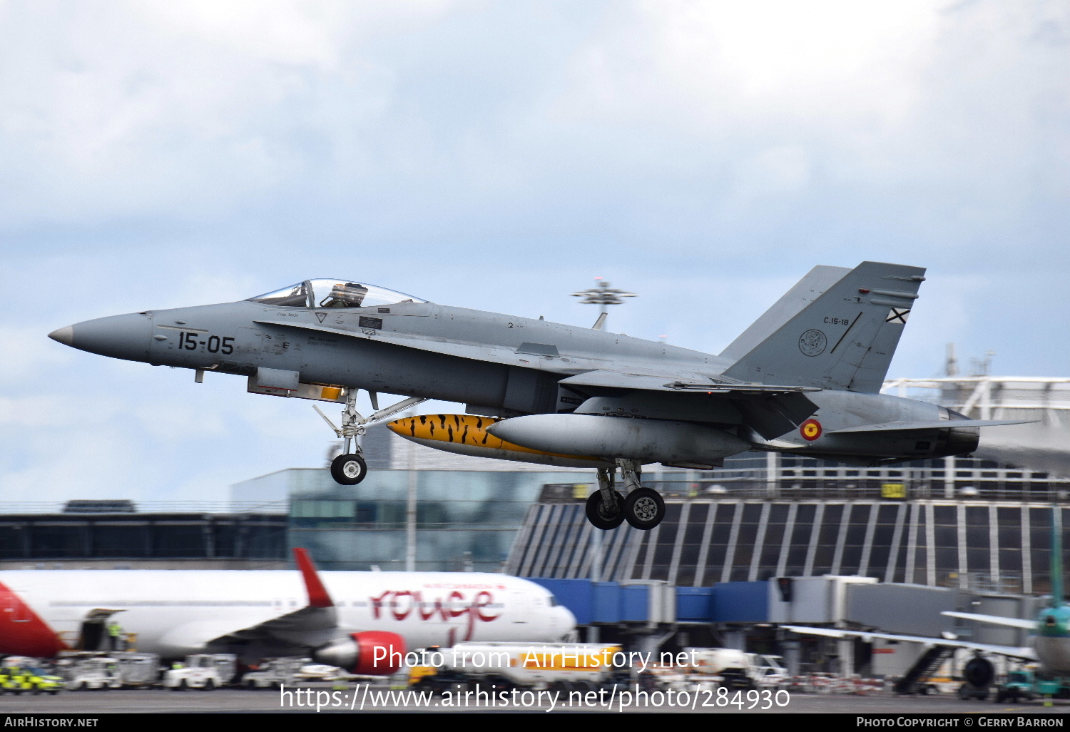 Aircraft Photo of C.15-18 | McDonnell Douglas EF-18M Hornet | Spain - Air Force | AirHistory.net #284930