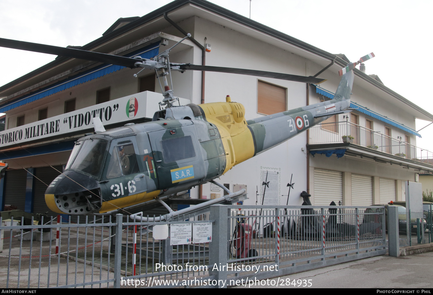 Aircraft Photo of MM80470 | Agusta AB-204B | Italy - Air Force | AirHistory.net #284935