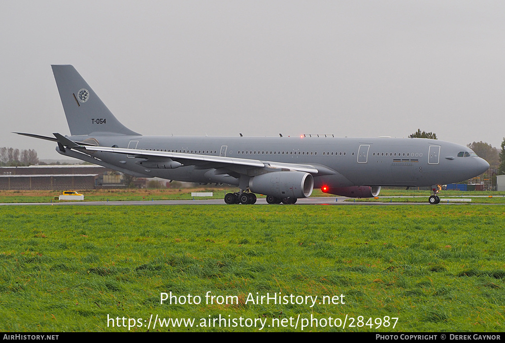 Aircraft Photo of T-054 | Airbus A330-243MRTT | Netherlands - Air Force | AirHistory.net #284987