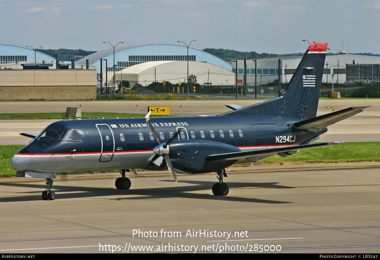 Aircraft Photo of N294CJ | Saab 340B | US Airways Express | AirHistory.net #285000