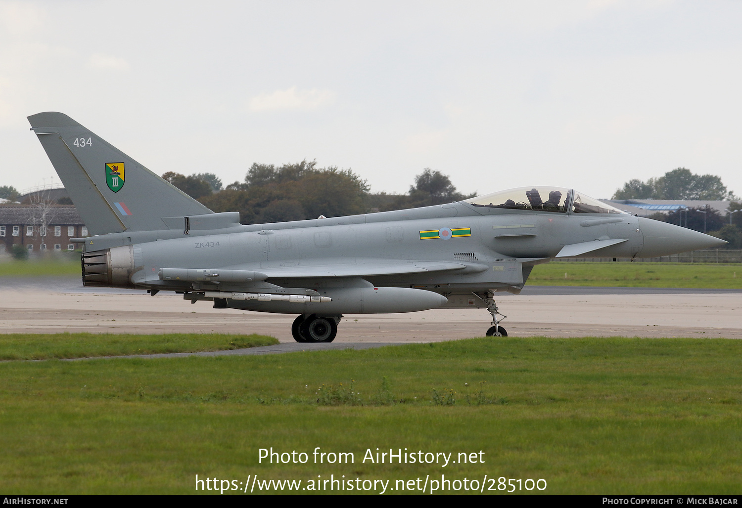 Aircraft Photo of ZK434 | Eurofighter EF-2000 Typhoon FGR4 | UK - Air ...