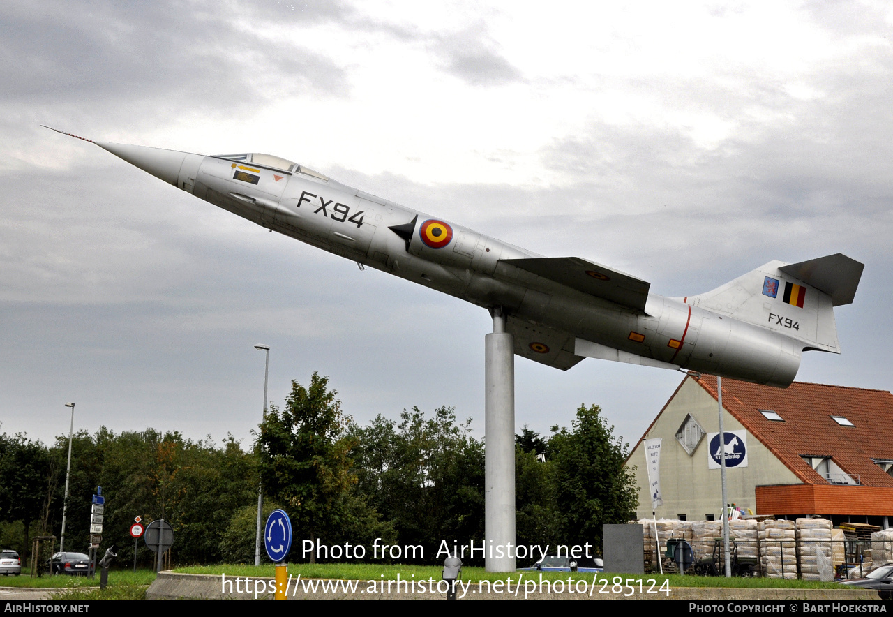 Aircraft Photo of FX-94 | Lockheed F-104G Starfighter | Belgium - Air Force | AirHistory.net #285124