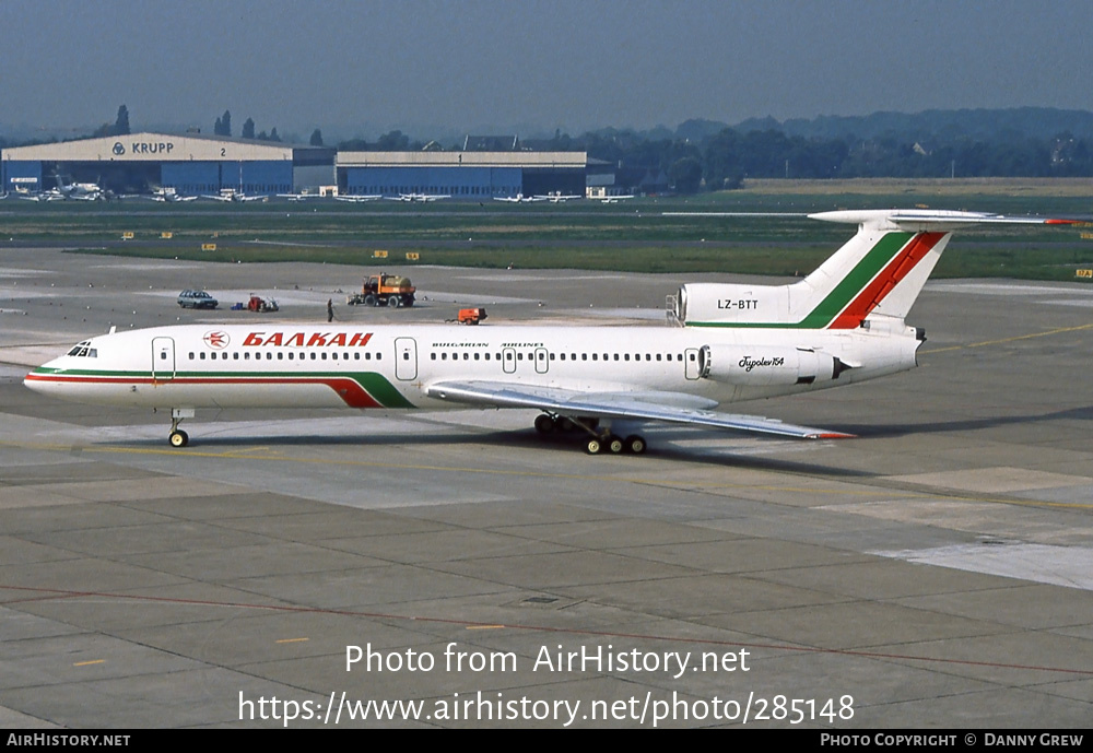 Aircraft Photo of LZ-BTT | Tupolev Tu-154B-2 | Balkan - Bulgarian Airlines | AirHistory.net #285148