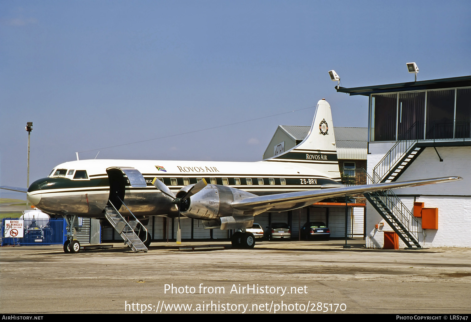 Aircraft Photo of ZS-BRV | Convair C-131D | Rovos Air | AirHistory.net #285170