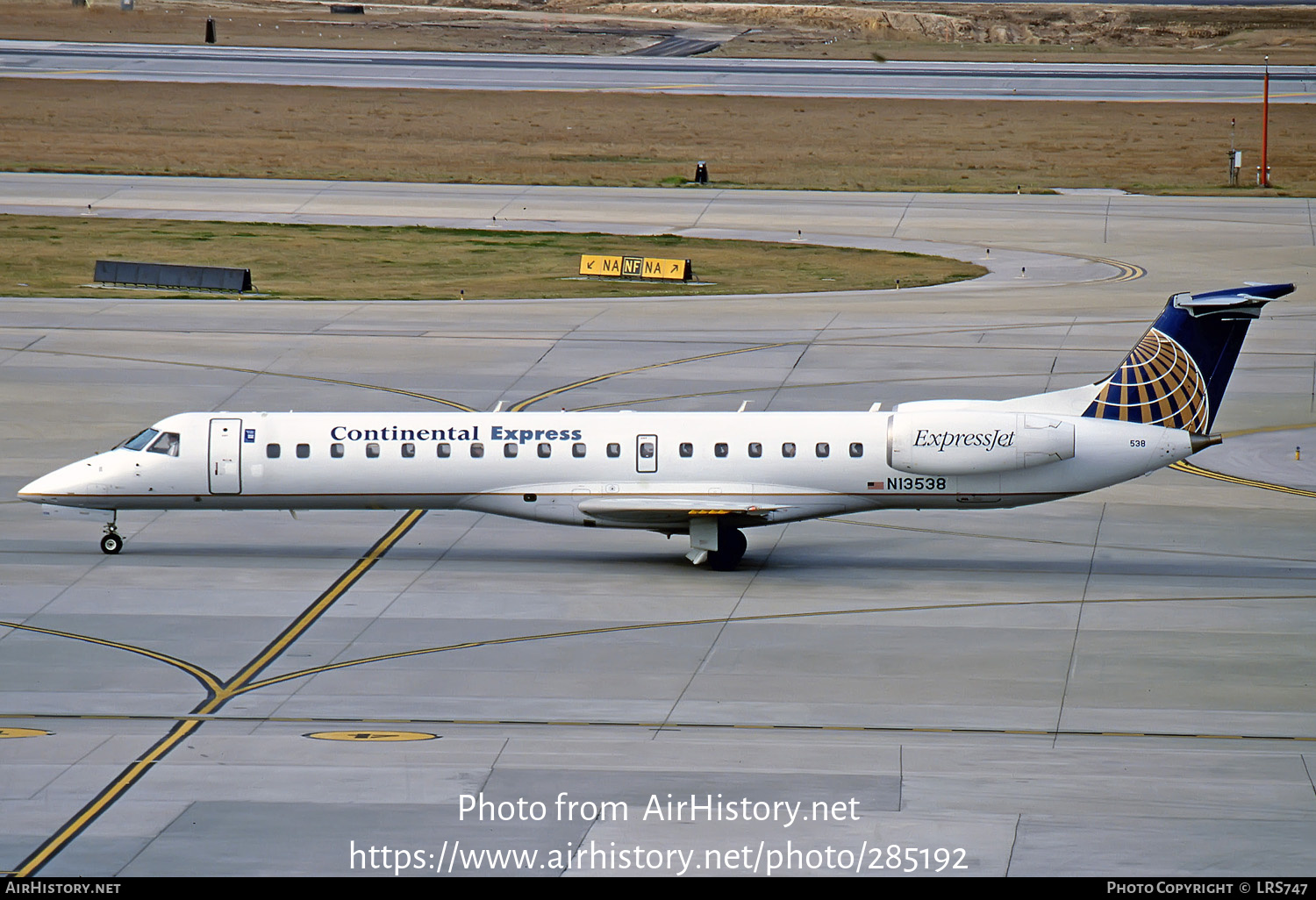 Aircraft Photo of N13538 | Embraer ERJ-145LR (EMB-145LR) | Continental Express | AirHistory.net #285192