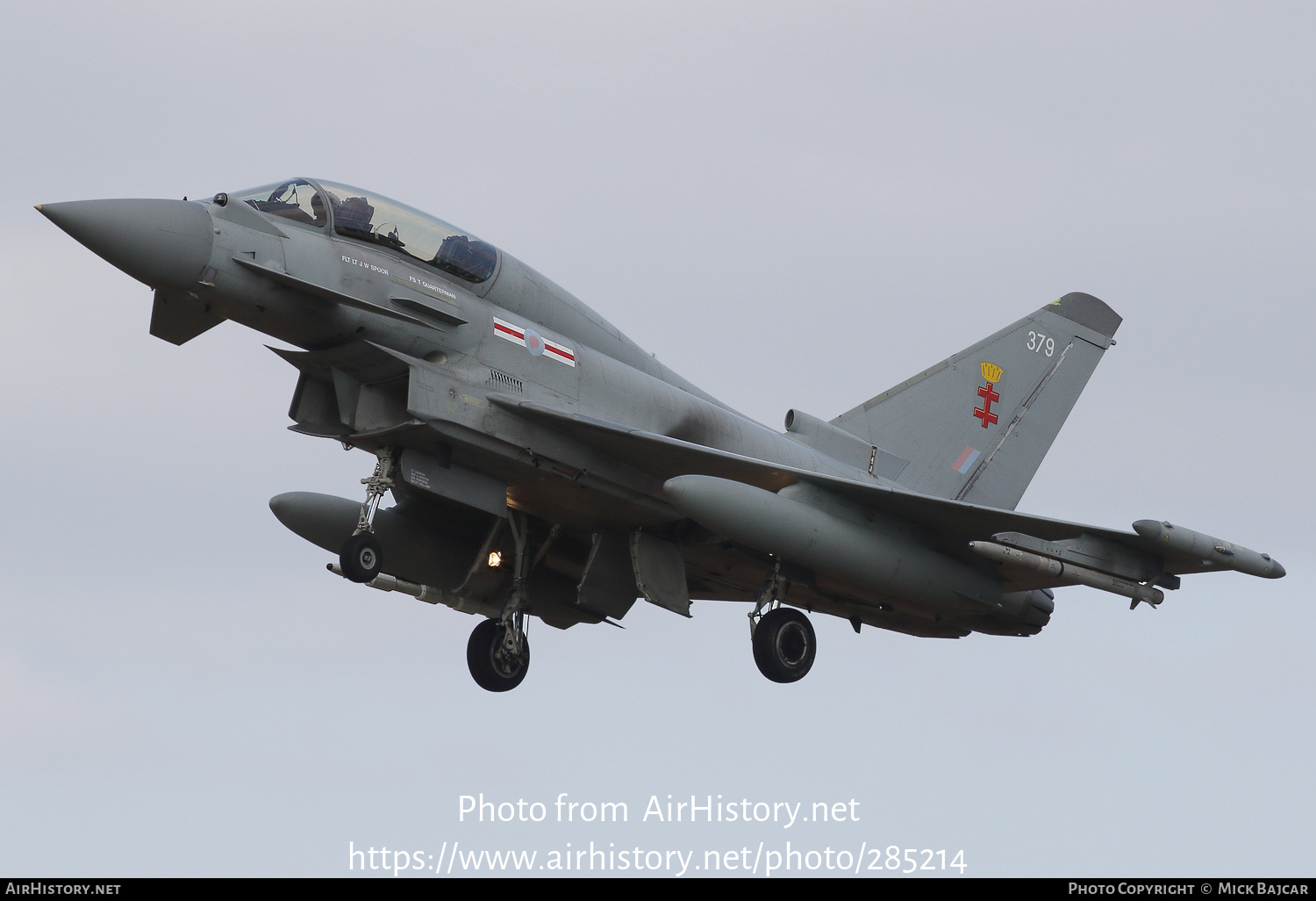 Aircraft Photo of ZK379 | Eurofighter EF-2000 Typhoon T3 | UK - Air Force | AirHistory.net #285214