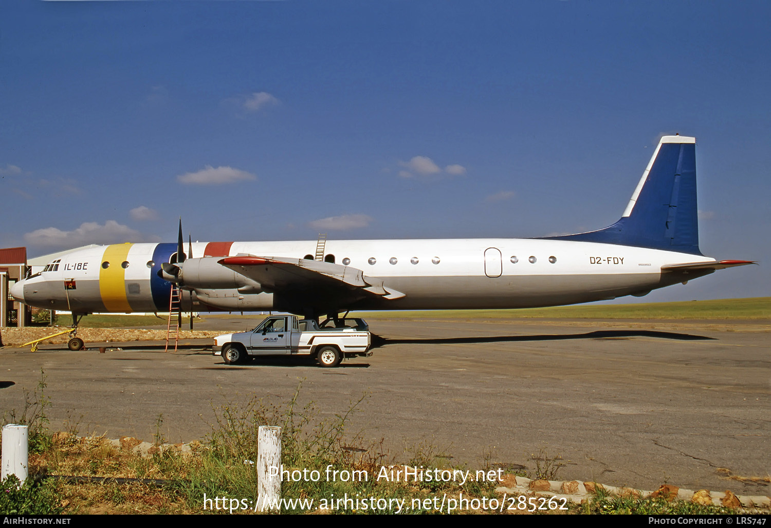 Aircraft Photo of D2-FDY | Ilyushin Il-18E | Alada Transportes Aéreos | AirHistory.net #285262