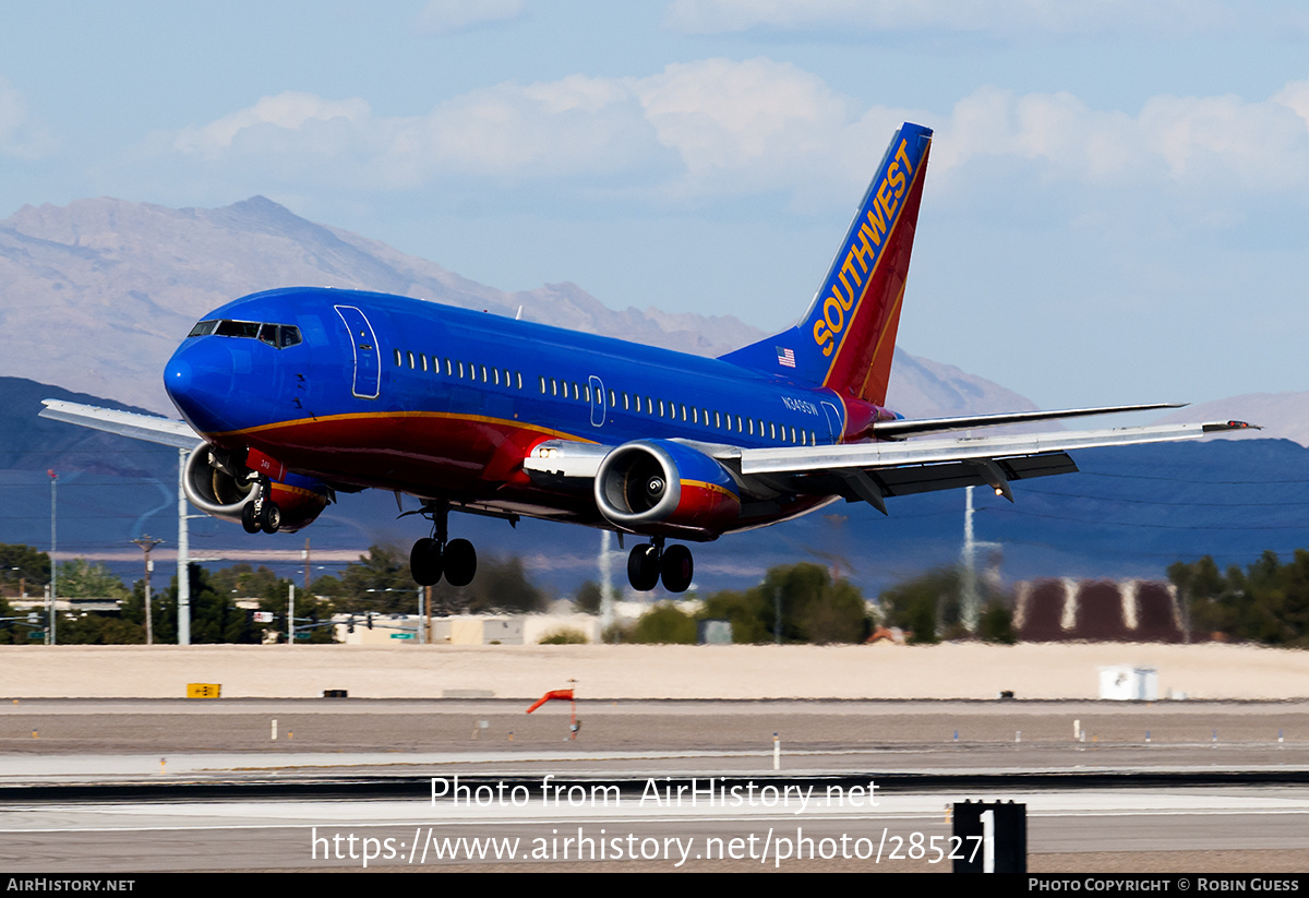 Aircraft Photo of N349SW | Boeing 737-3H4 | Southwest Airlines | AirHistory.net #285271