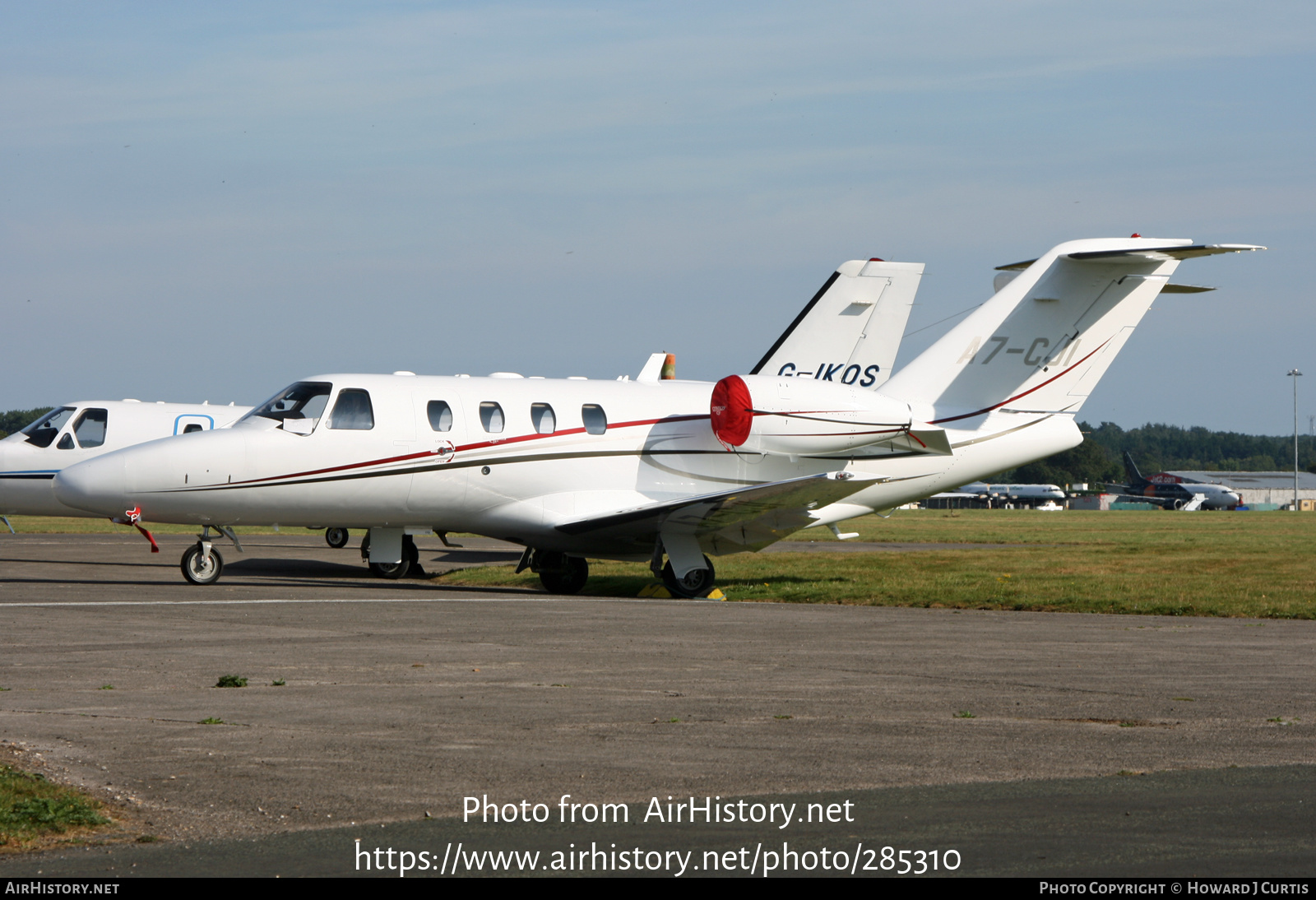 Aircraft Photo of A7-CJI | Cessna 525 CitationJet CJ1+ | AirHistory.net #285310